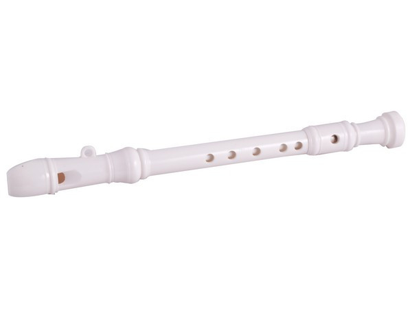 Flute Gel Pen - White