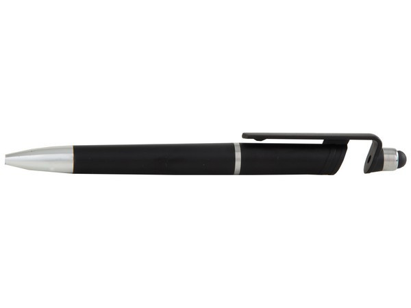 Pen Cellphone Holder & Stylus - Black