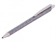 Glitter Ball Point Pen - Silver