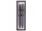 Veneer Black & Blue Pen Set - Black & Blue