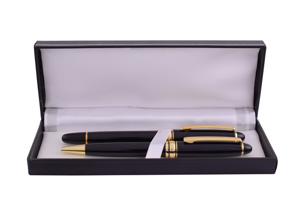 Convex Roller & Ball Set - Black & Gold