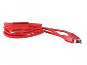 Crimson Flow 3-in-1 Charger - Red