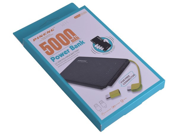 Shake and Start Power Bank - 5000mAh