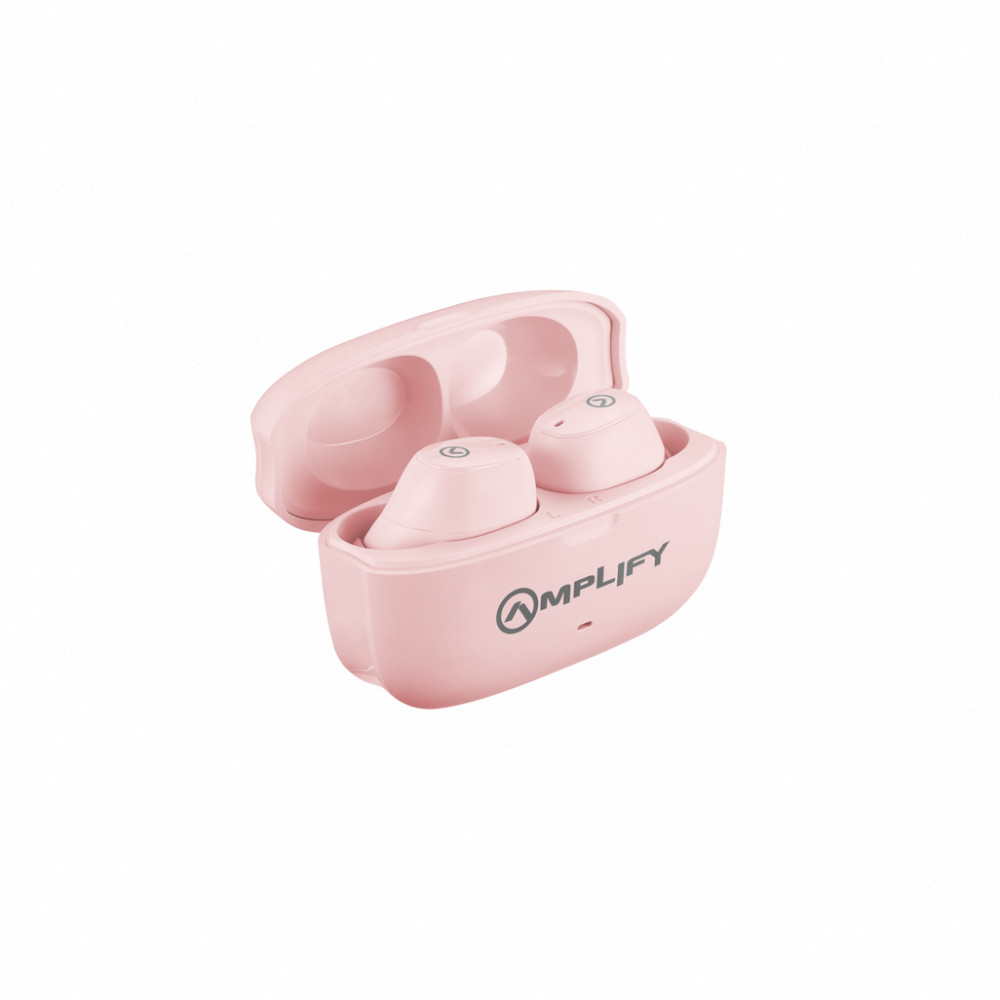 Zodiac 2.0 Series TWS Earphones with Charging Case - Pink