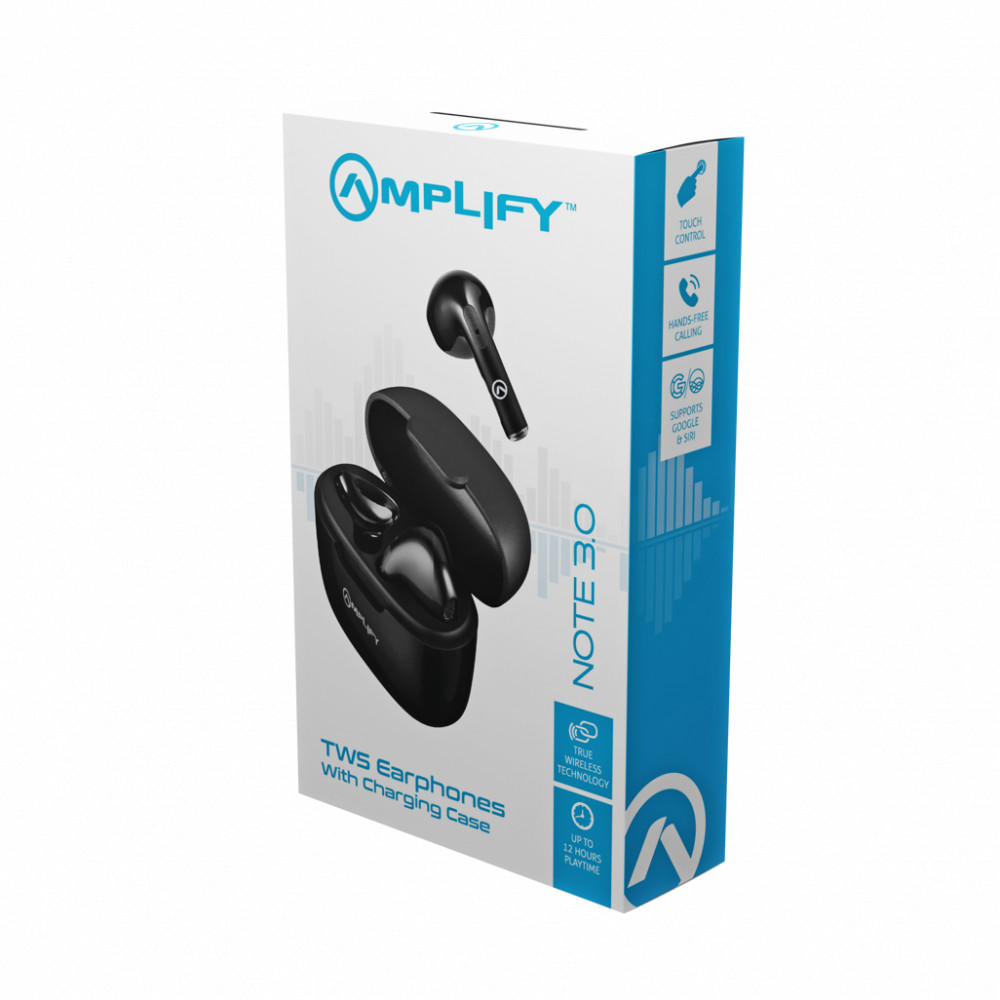 Note 3.0 Series TWS Earphone Pods - Black