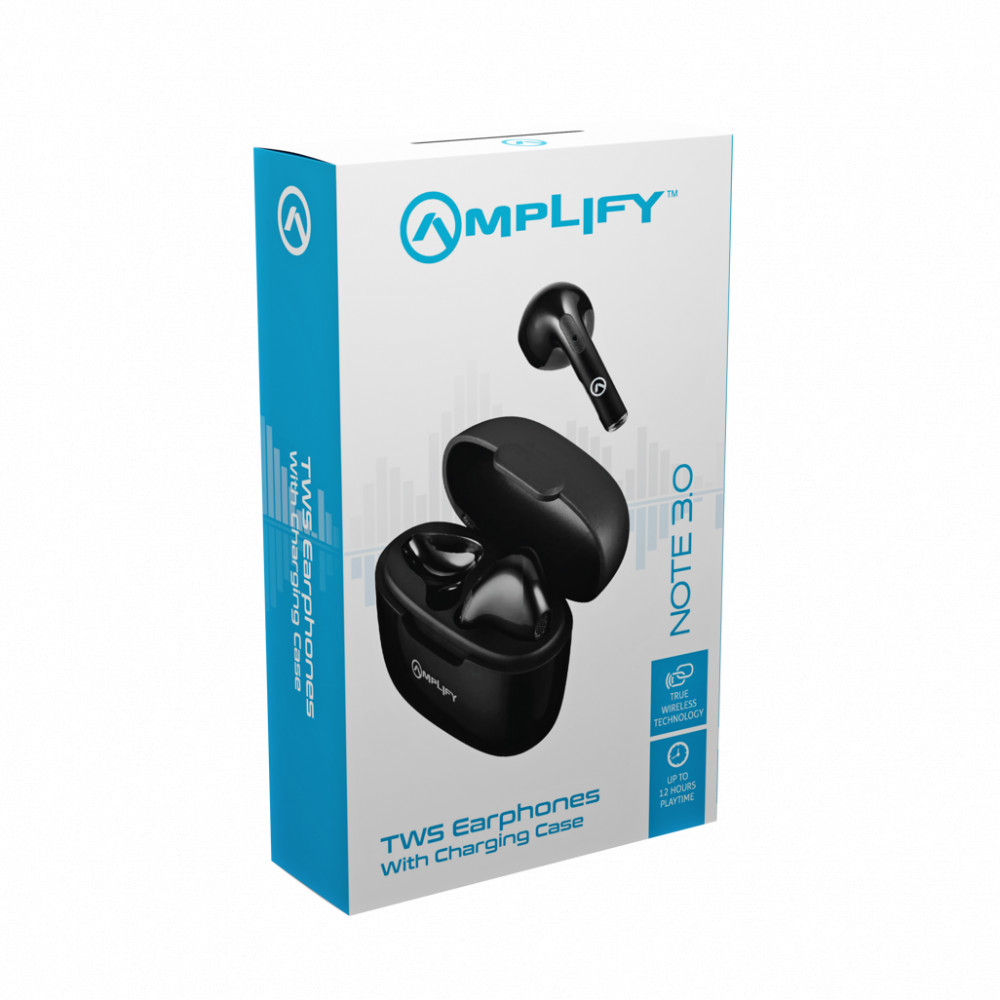 Note 3.0 Series TWS Earphone Pods - Black