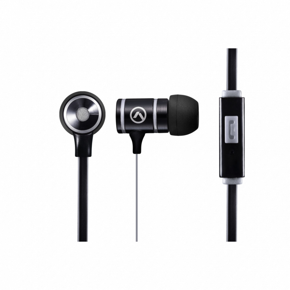 Load series earphones with Mic Black