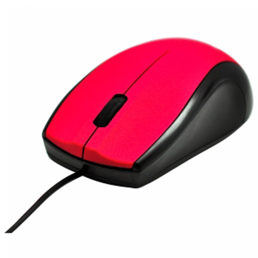 Sansui Core USB Wired Mouse - Red