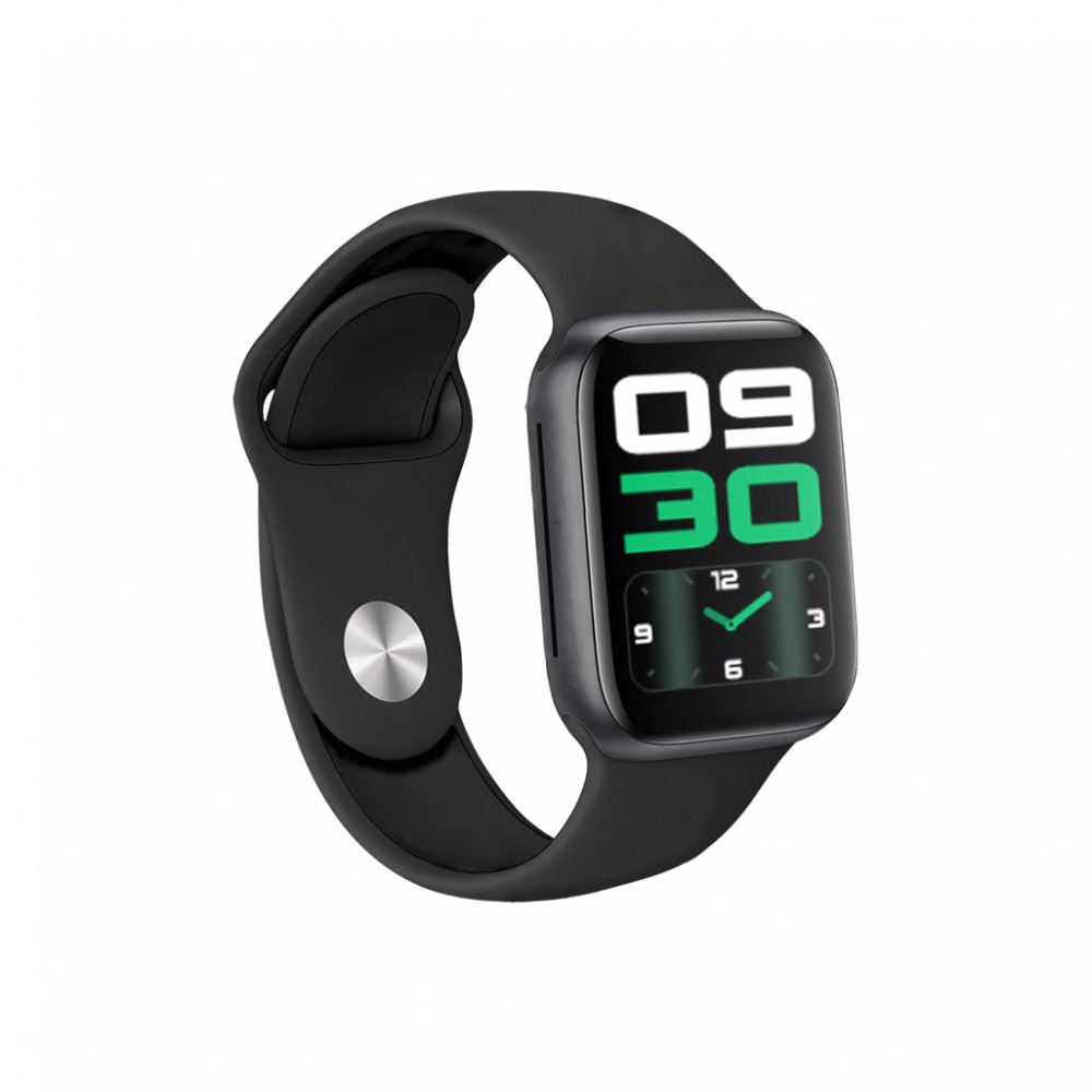 Challenge series square smartwatch - black