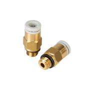 Small Teflon Tube Connector 6mm - (Push-