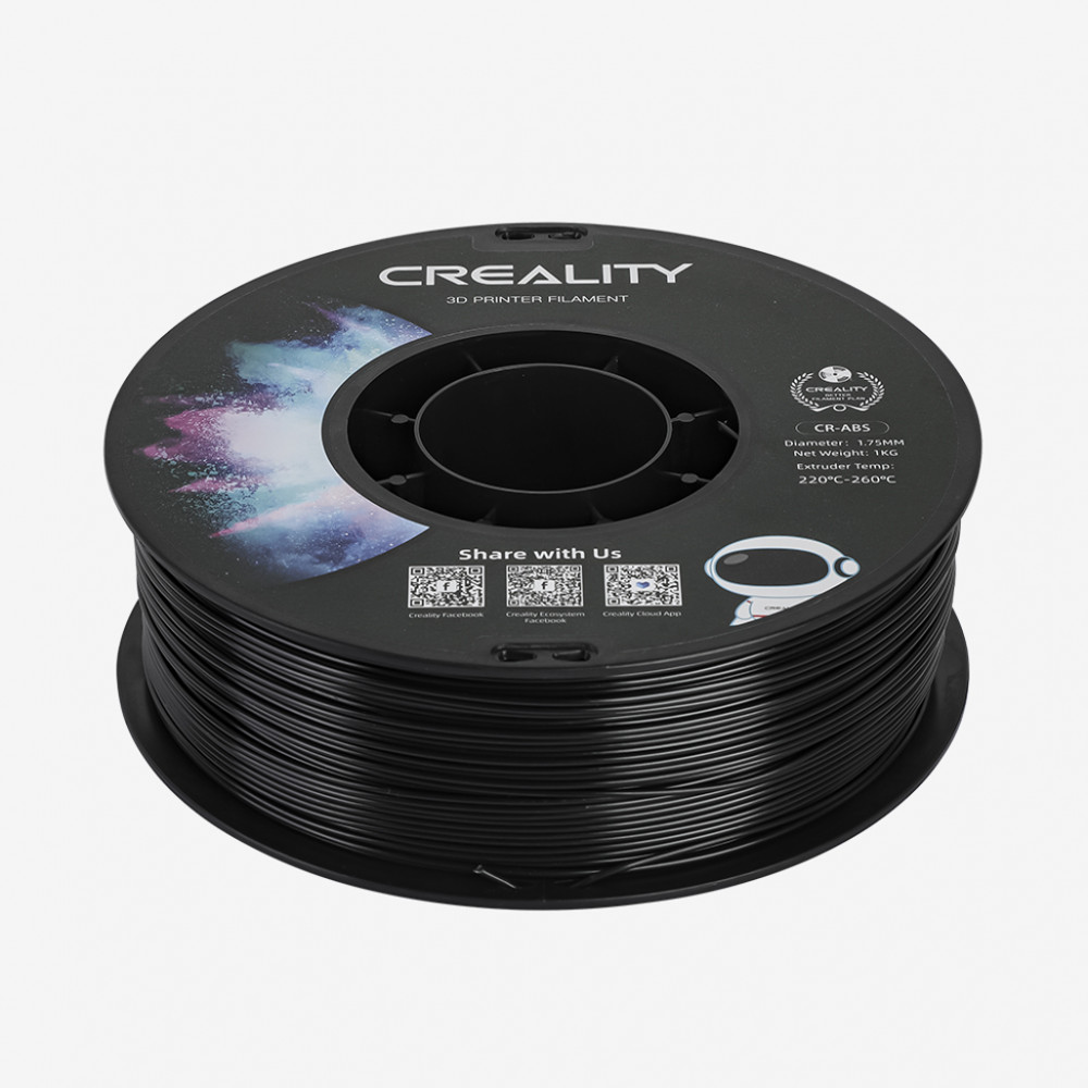 ABS Filament Black 1Kg