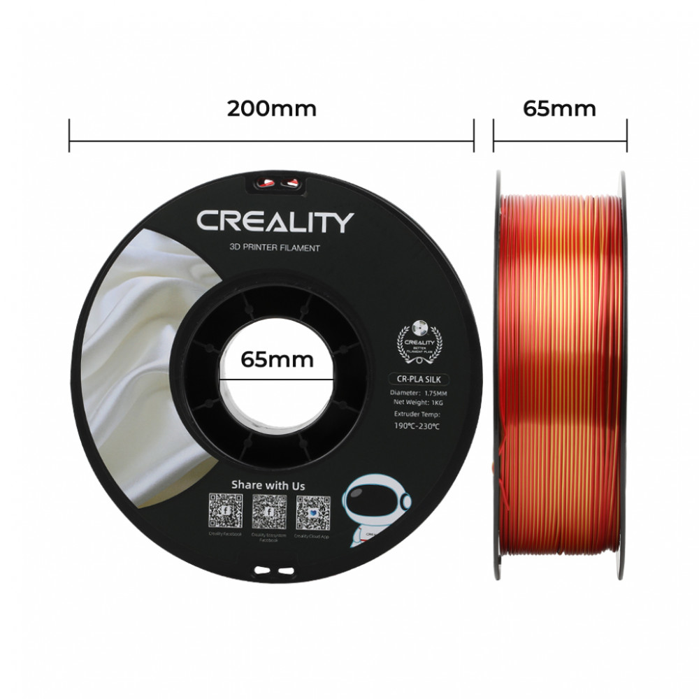 Silk Filament Golden Red 1Kg