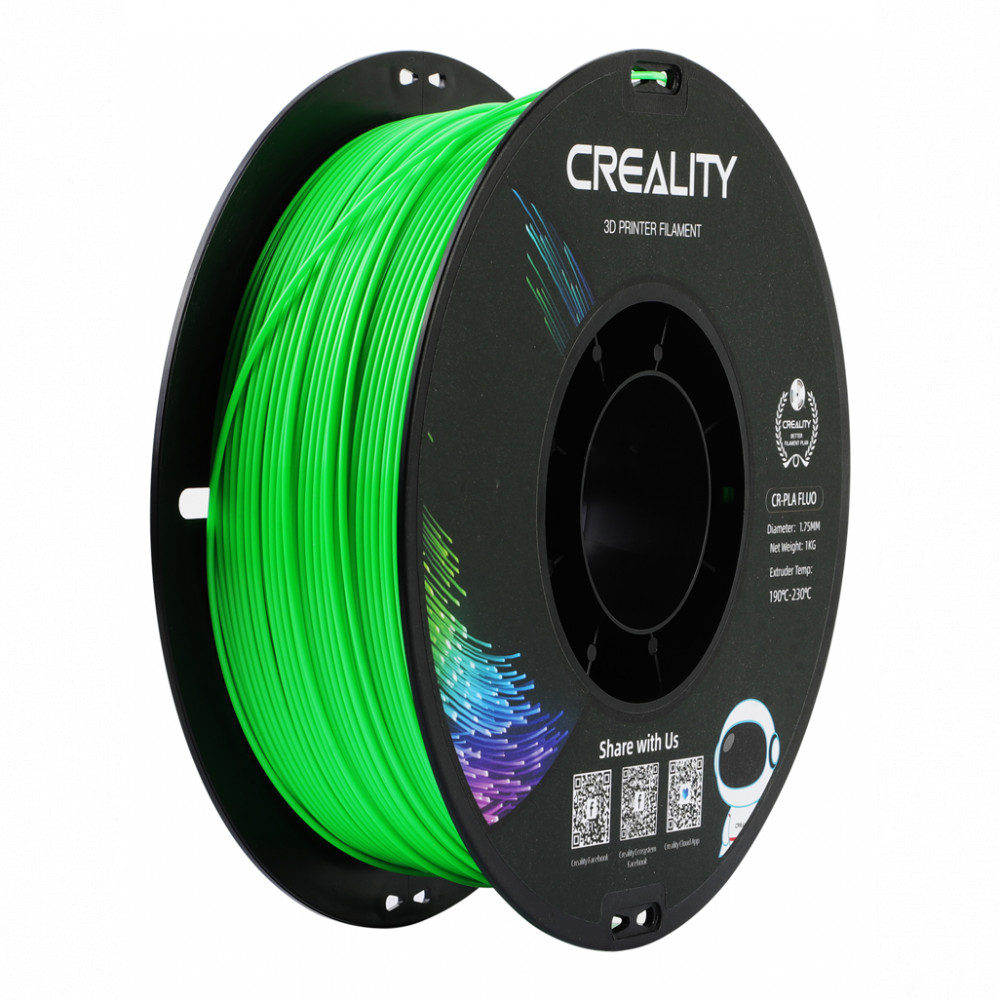 PLA Filament Fluorescent Green 1Kg