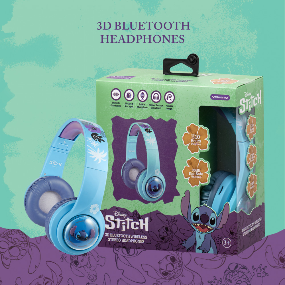 Stitch 3D Bluetooth Headphones