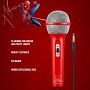 Spider-Man Galaxy LED Stars Karaoke Machine