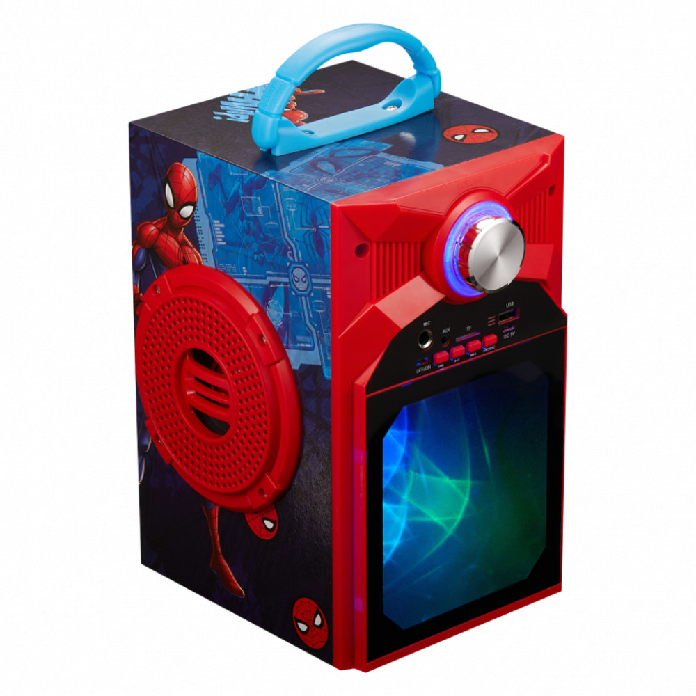 Spider-Man Galaxy LED Stars Karaoke Machine