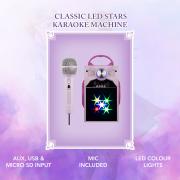 Frozen Classic LED Stars Karaoke Machine