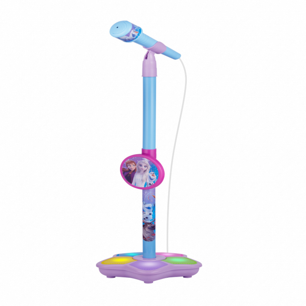 Frozen Auxiliary Star Karaoke Mic Stand with RGB Lights