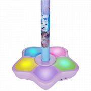 Frozen Auxiliary Star Karaoke Mic Stand with RGB Lights