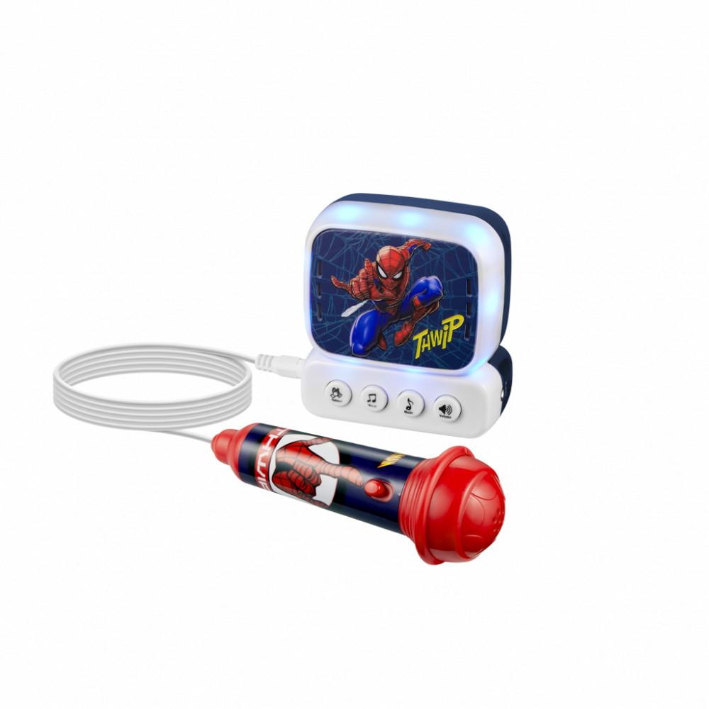 Spider-Man Small Karaoke Machine With Belt Hook