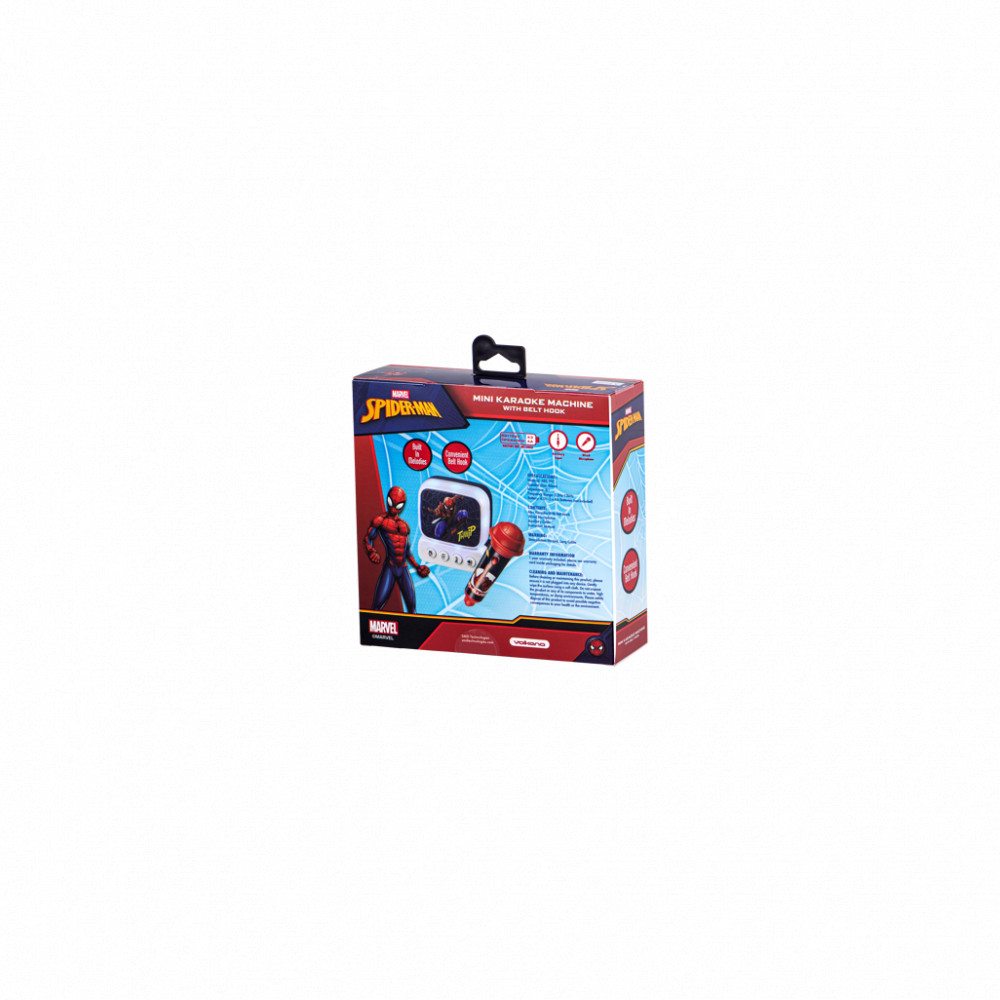 Spider-Man Small Karaoke Machine With Belt Hook