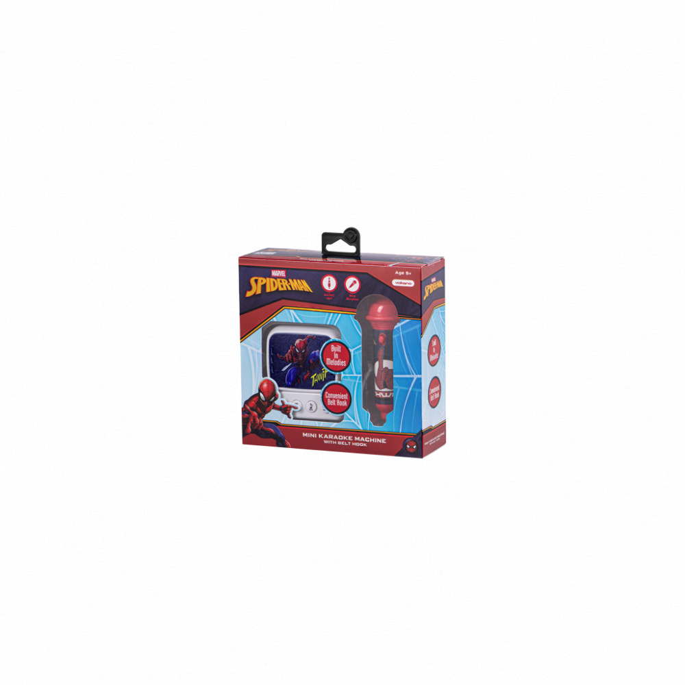 Spider-Man Small Karaoke Machine With Belt Hook