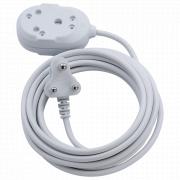 Back to Back Heavy Duty Extension Lead-10M - White