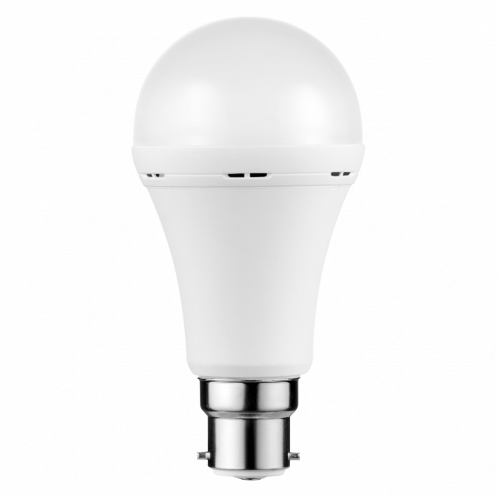 9W A60 Rechageable Bulb B22 - WW