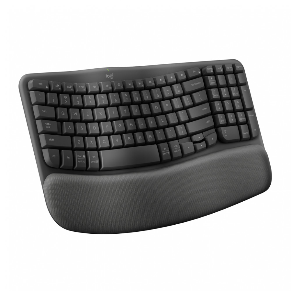 Wave Keys wireless ergonomic keyboard - Graphite