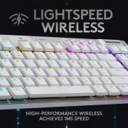 G915 TKL LIGHTSPEED Wireless RGB Mechanical Gaming Keyboard - GL Tactile - White