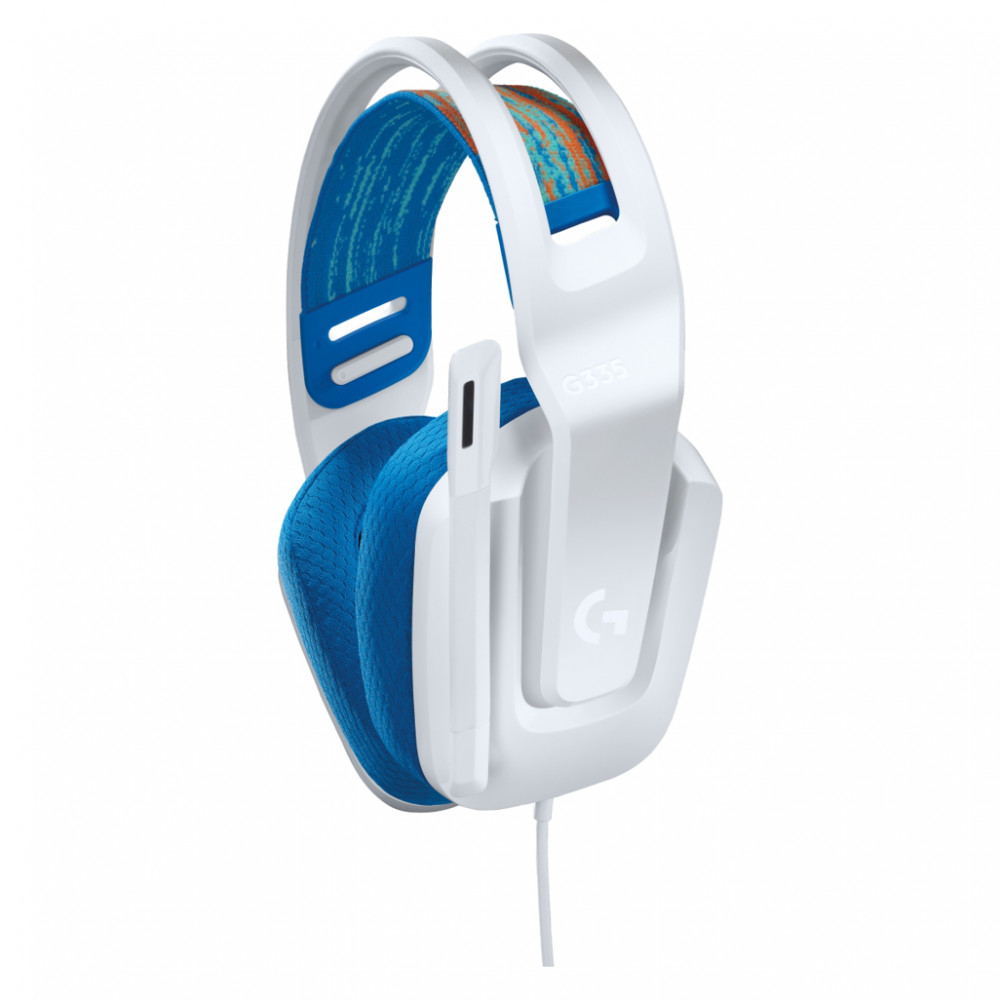 G335 Wired Gaming Headset - White - 3.5 MM