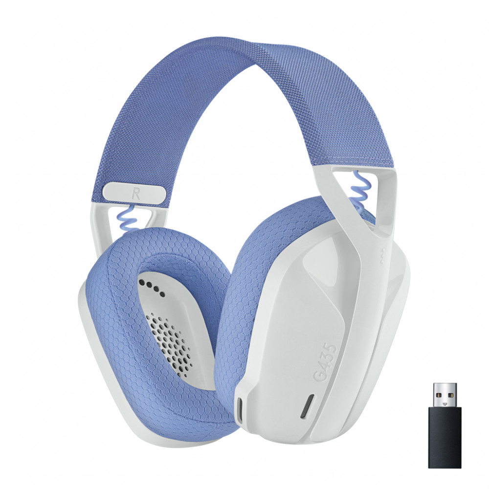 G435 LIGHTSPEED Wireless Gaming Headset - White