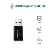 Mercusys MW300UM N300 Wireless Mini USB Adapter