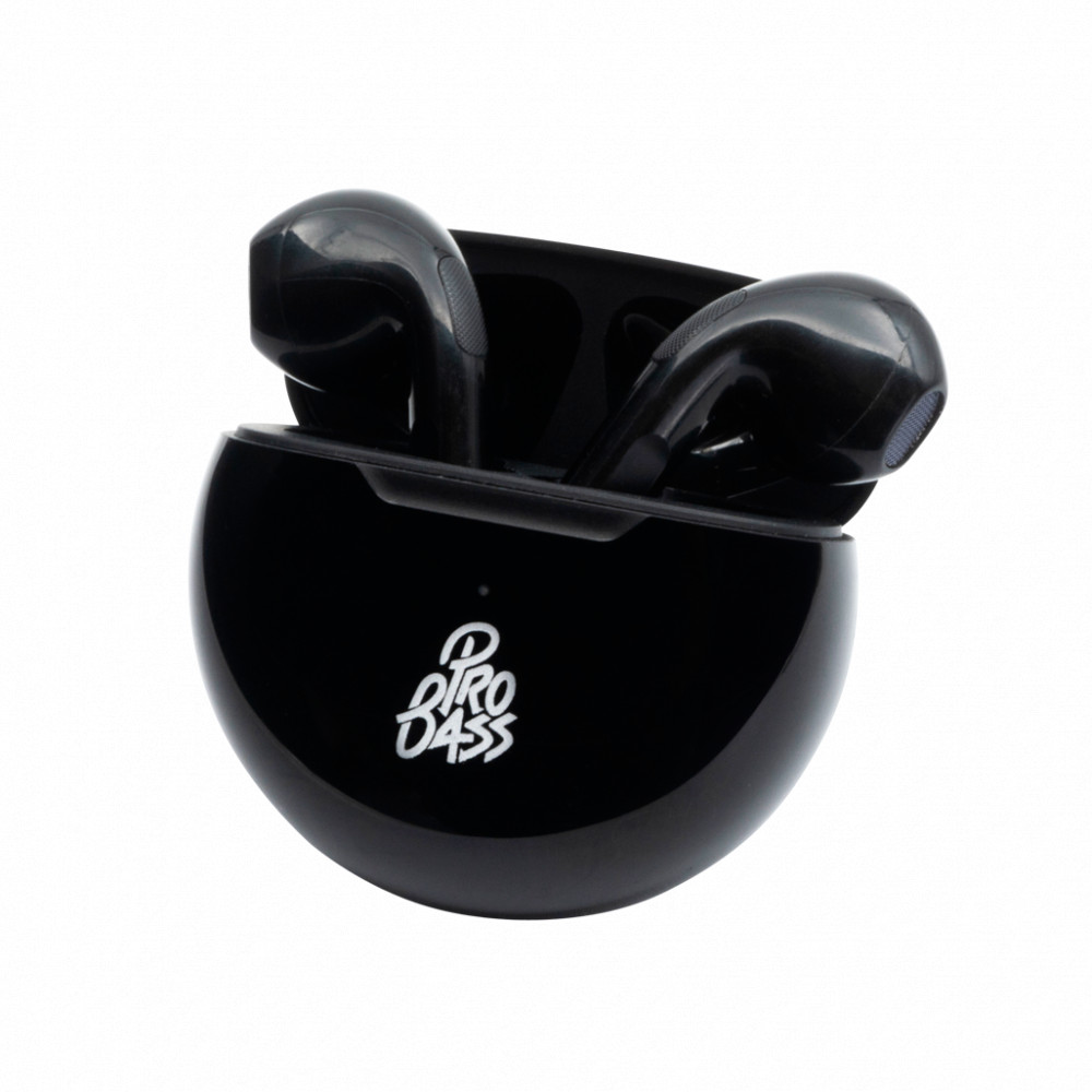 Future Series True Wireless Earphones with Charging Case - Black