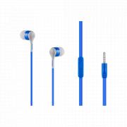 Swagger 2.0 Series- Boxed Auxiliary earphone with Mic- Blue