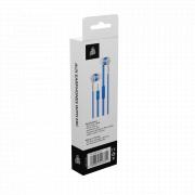 Swagger 2.0 Series- Boxed Auxiliary earphone with Mic- Blue