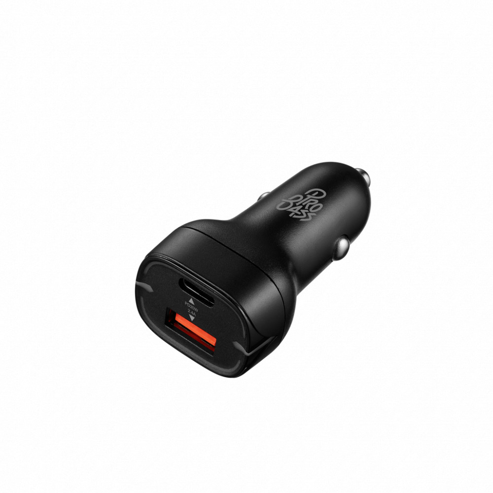 AutoPower Series 32W Dual USB and Type-C Car Charger