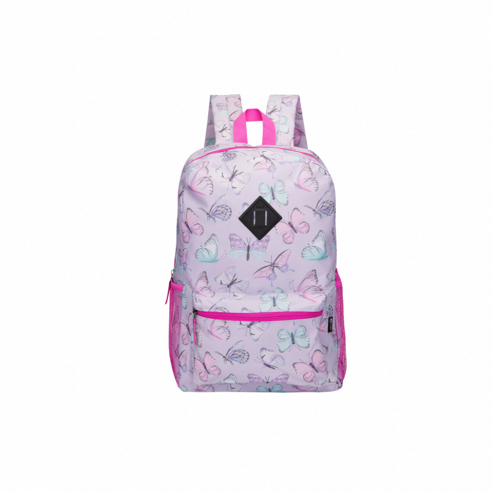 Butterfly 4 Piece Backpack Combo Purple