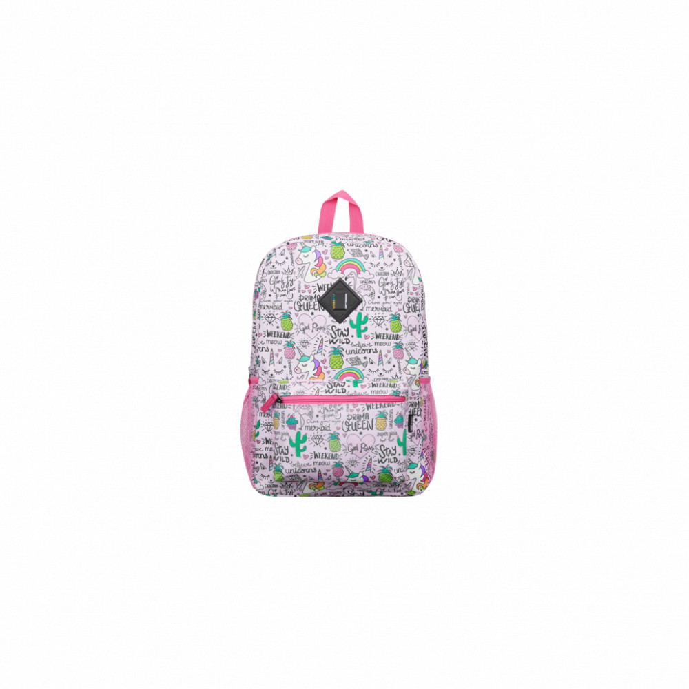 Unicorn Weekend 4 Piece BTS Backpack Combo – Pink