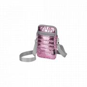 Puffer Cross Body Bag Pink