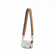 Rainbow Cross Body Bag Silver