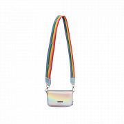 Rainbow Cross Body Bag Silver