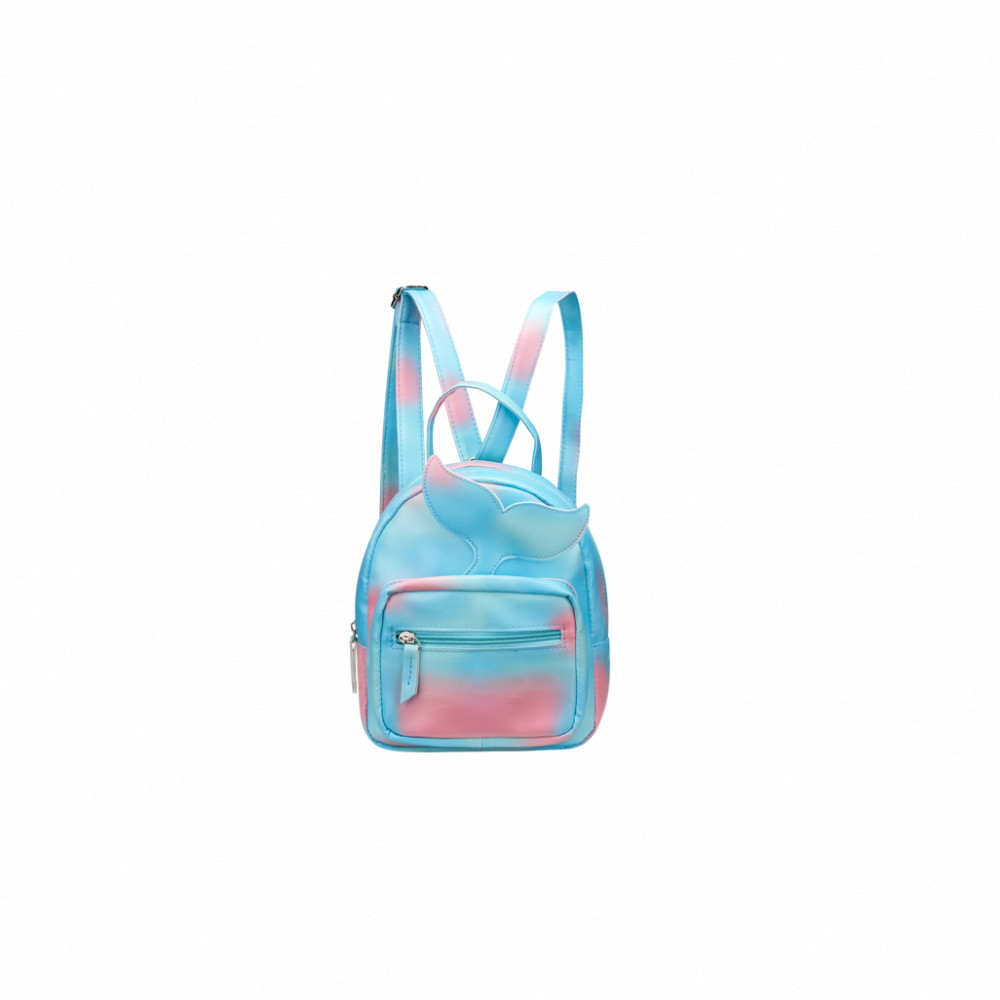 Mini Mermaid Tail Backpack Pink/Aqua