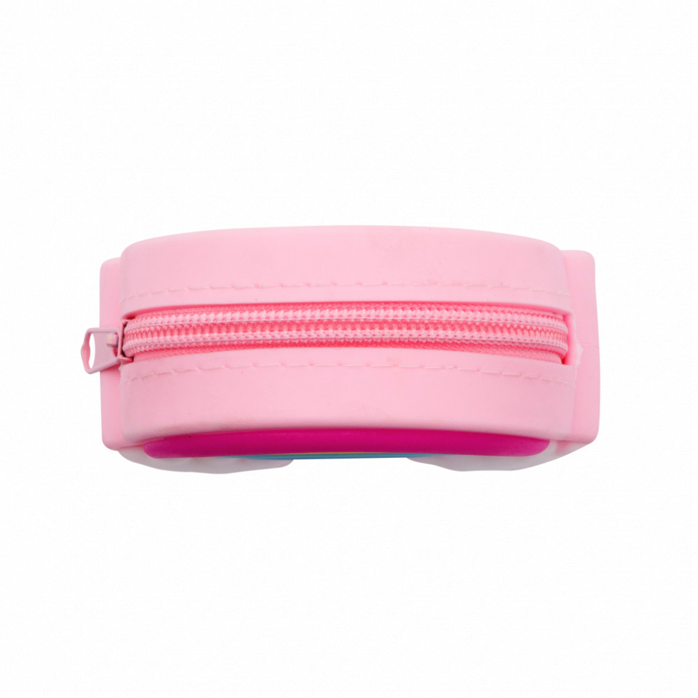 Rainbow Silicone Purse Pink