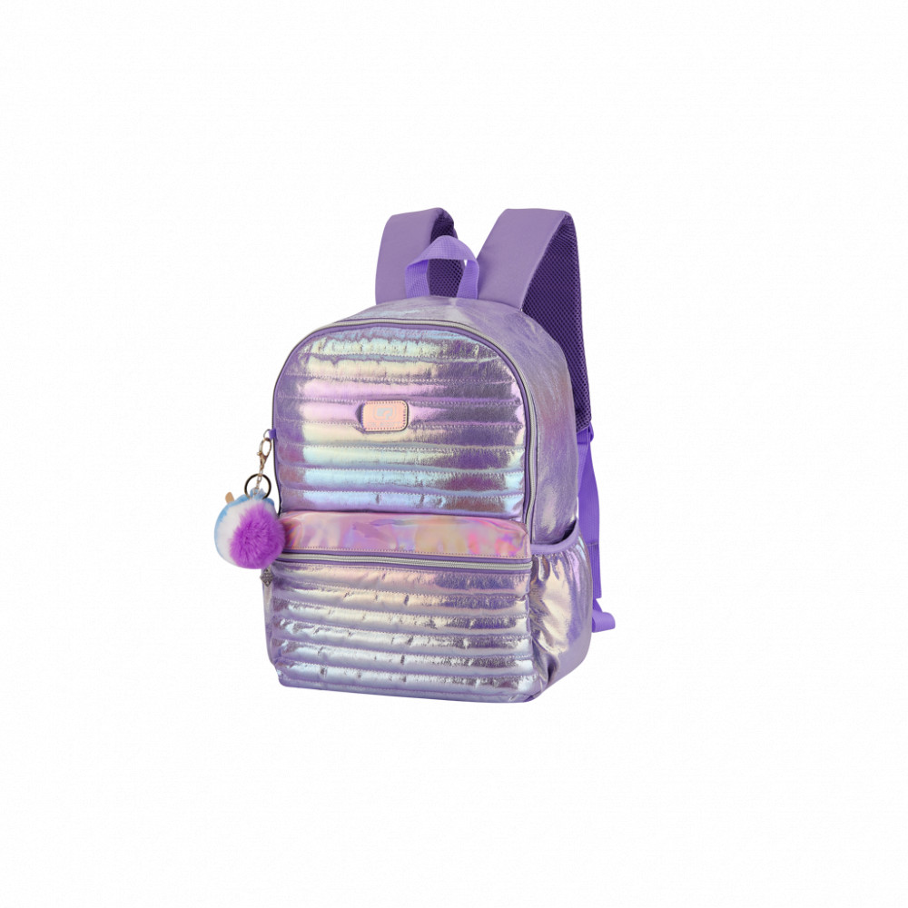 Puffer Glamour Backpack Purple