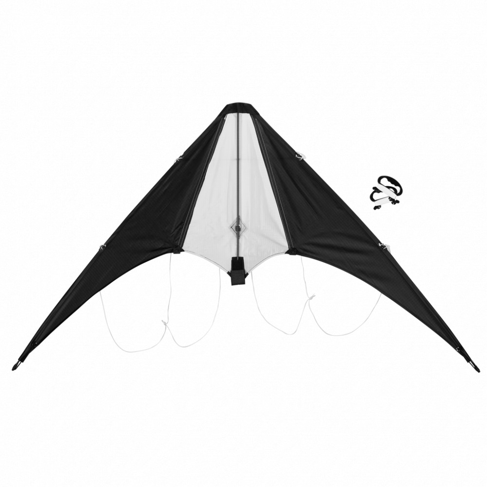 Stitching Delta Stunt 110cm Kite Black