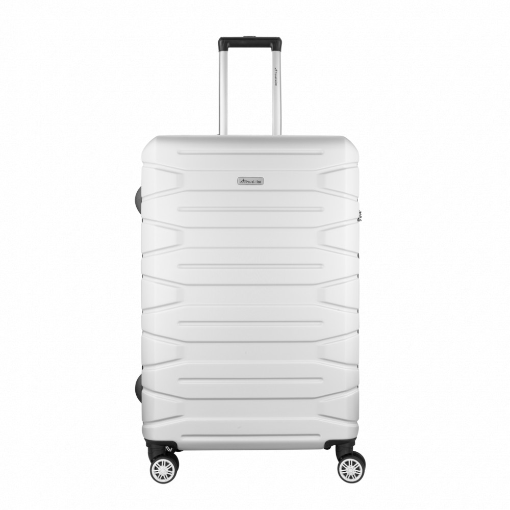 Cabana ABS 4-Wheel Spinner 75cm Luggage Platinum