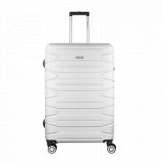 Cabana ABS 4-Wheel Spinner 75cm Luggage Platinum