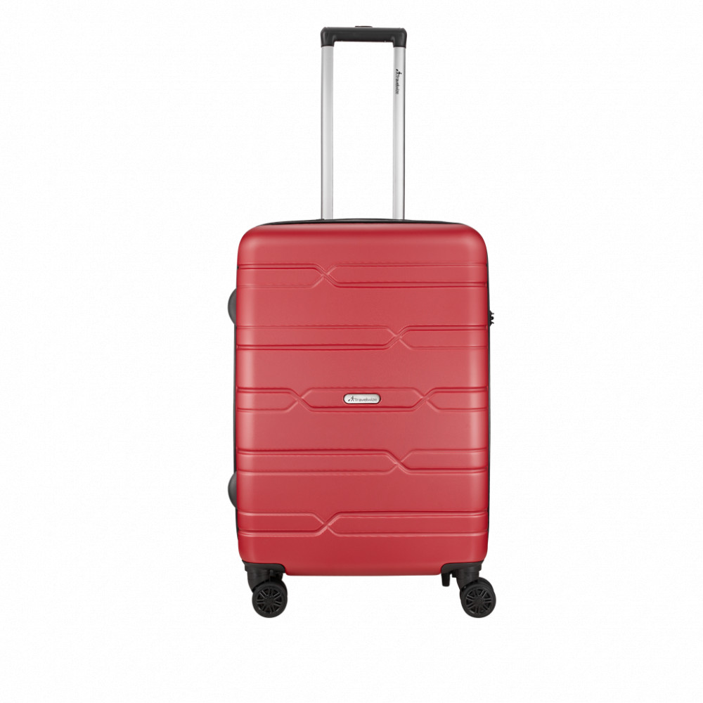 Bondi ABS 4-Wheel Spinner 65cm Luggage Red