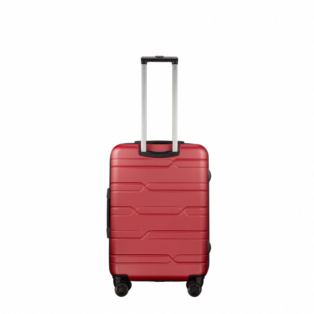 Bondi ABS 4-Wheel Spinner 65cm Luggage Red